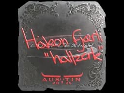 Sticker | hallzerk (Foil) | Austin 2025