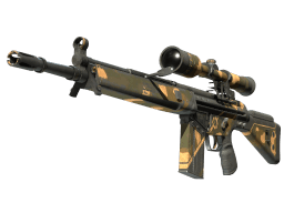 StatTrak™ G3SG1 | Black Sand (Battle-Scarred)