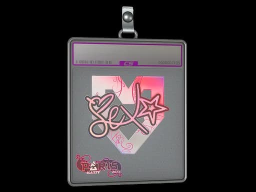 Sticker Slab | dexter (Holo) | Paris 2023