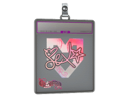 Sticker Slab | dexter (Holo) | Paris 2023