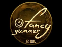 Sticker | Summer (Gold) | Katowice 2019
