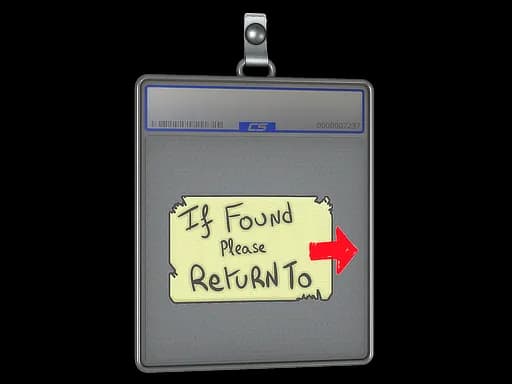 Sticker Slab | Please Return To