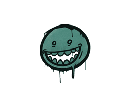 Sealed Graffiti | Mr. Teeth (Frog Green)