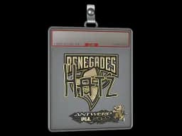 Sticker Slab | hatz (Gold) | Antwerp 2022