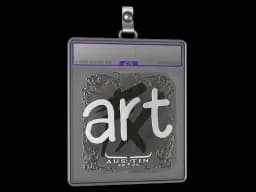 Sticker Slab | arT (Foil) | Austin 2025