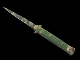 ★ StatTrak™ Stiletto Knife | Forest DDPAT (Well-Worn)