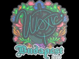 Sticker | woxic (Embroidered) | Budapest 2025