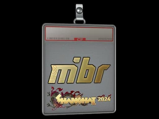 Sticker Slab | MIBR (Gold) | Shanghai 2024
