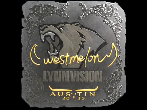 Sticker | westmelon (Foil) | Austin 2025