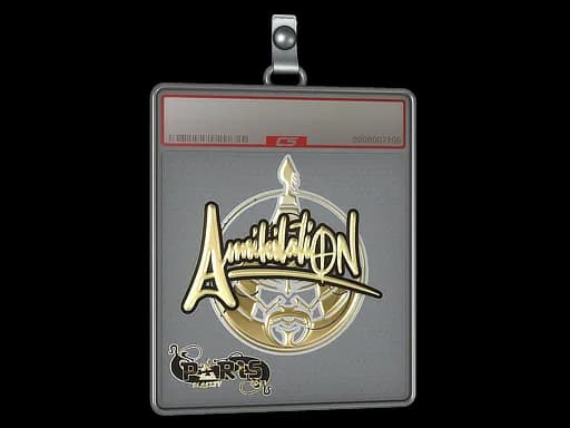 Sticker Slab | ANNIHILATION (Gold) | Paris 2023