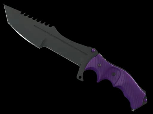 ★ StatTrak™ Huntsman Knife | Ultraviolet (Minimal Wear)