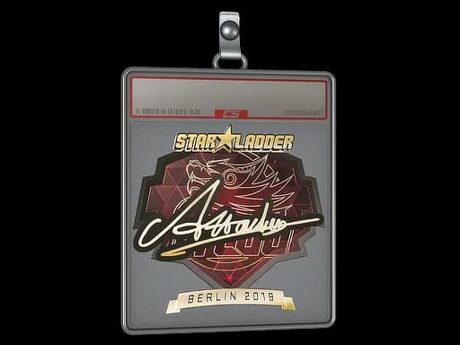 Sticker Slab | Attacker (Gold) | Berlin 2019