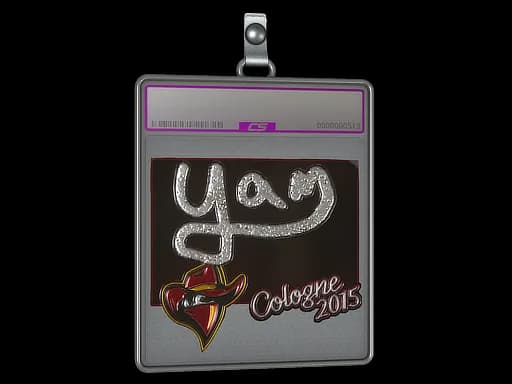 Sticker Slab | yam (Foil) | Cologne 2015