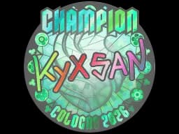 Sticker | kyxsan (Holo, Champion) | Cologne 2026