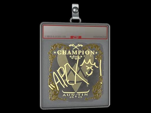 Sticker Slab | apEX (Gold, Champion) | Austin 2025