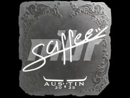 Sticker | saffee (Foil) | Austin 2025