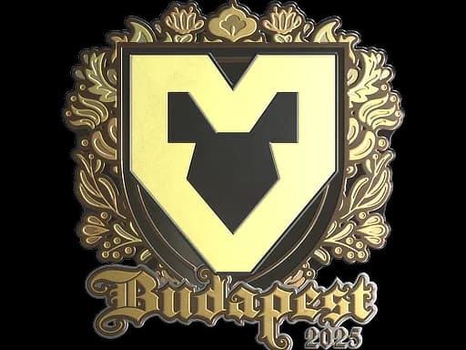 Sticker | MOUZ (Gold) | Budapest 2025