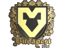 Sticker | MOUZ (Gold) | Budapest 2025