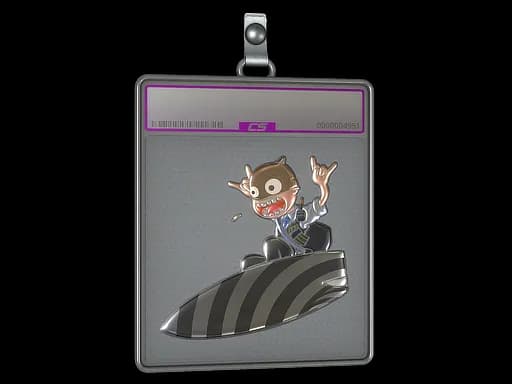 Sticker Slab | Hypnotic Surf K (Foil)