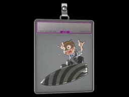 Sticker Slab | Hypnotic Surf K (Foil)