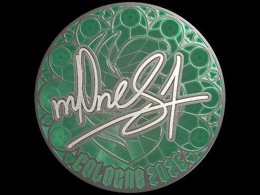Sticker | m0NESY (Foil) | Cologne 2026