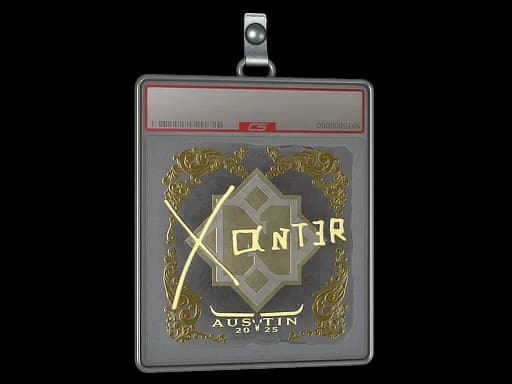 Sticker Slab | Xant3r (Gold) | Austin 2025