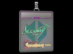 Sticker Slab | decenty (Holo) | Shanghai 2024