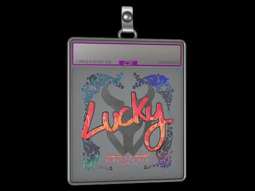 Sticker Slab | Lucky (Holo) | Austin 2025