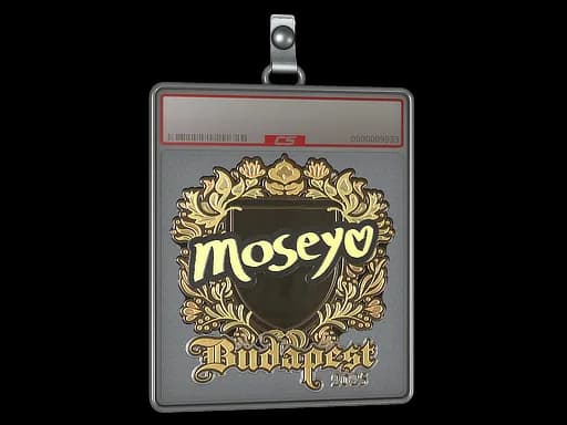 Sticker Slab | Moseyuh (Gold) | Budapest 2025