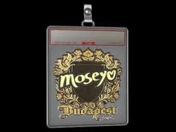 Sticker Slab | Moseyuh (Gold) | Budapest 2025