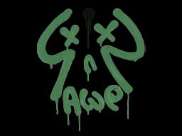 Sealed Graffiti | Recoil AWP (Jungle Green)