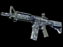 M4A4 | Naval Shred Camo (Minimal Wear)