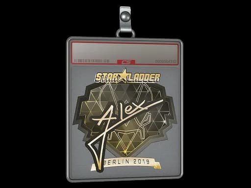 Sticker Slab | ALEX (Gold) | Berlin 2019