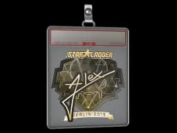 Sticker Slab | ALEX (Gold) | Berlin 2019