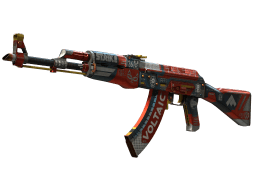 StatTrak™ AK-47 | Bloodsport (Well-Worn)