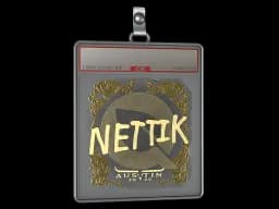 Sticker Slab | nettik (Gold) | Austin 2025