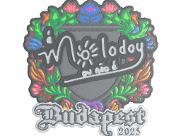 Sticker | molodoy (Embroidered) | Budapest 2025