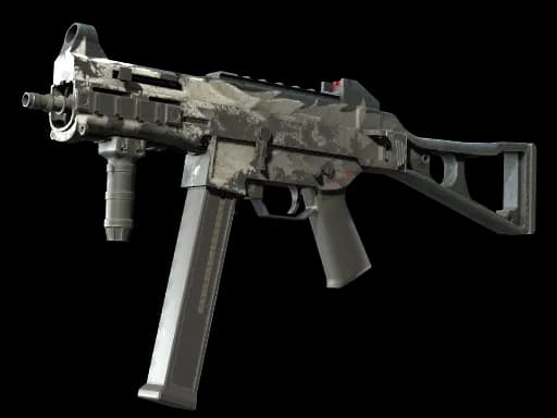 StatTrak™ UMP-45 | Arctic Wolf (Battle-Scarred)