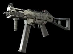 StatTrak™ UMP-45 | Arctic Wolf (Battle-Scarred)