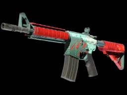 M4A4 | Bullet Rain CS2 skin