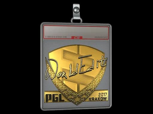 Sticker Slab | WorldEdit (Gold) | Krakow 2017