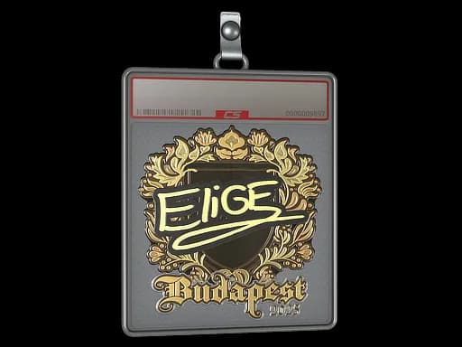 Sticker Slab | EliGE (Gold) | Budapest 2025