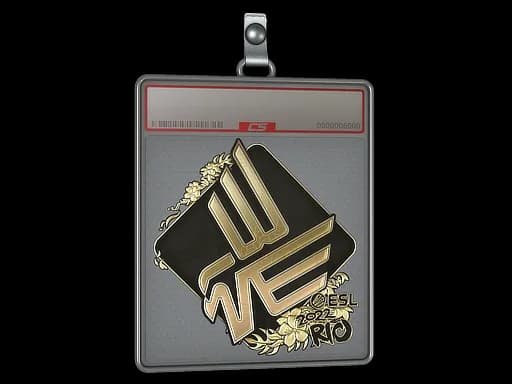 Sticker Slab | Bad News Eagles (Gold) | Rio 2022