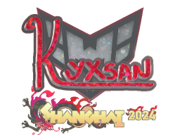 Sticker | kyxsan (Glitter) | Shanghai 2024