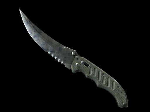 ★ Flip Knife | Stained (Well-Worn)