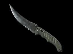 ★ Flip Knife | Stained (Well-Worn)