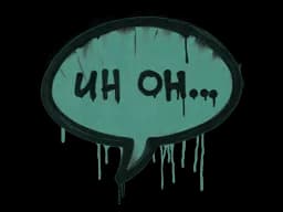 Sealed Graffiti | Uh Oh (Frog Green)