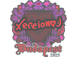 Sticker | xertioN | Budapest 2025