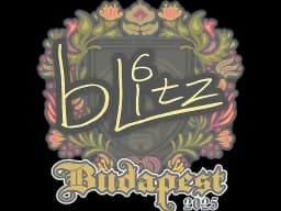 Sticker | bLitz | Budapest 2025