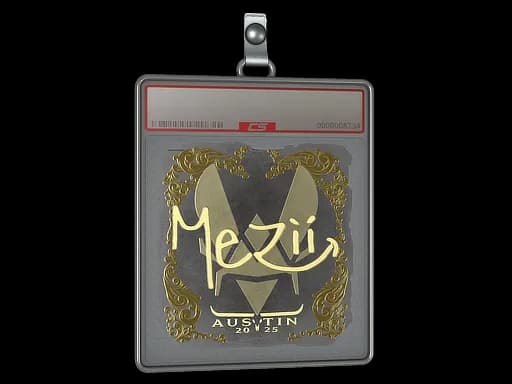 Sticker Slab | mezii (Gold) | Austin 2025